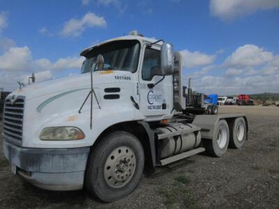 2004 Mack Model CX613 Tractor ; VIN: 1M1AE06Y94N017455; 302,417 miles indicated, New batteries, Eaton Fuller Transmission, (BAD IGNITION NO KEY) TAG N