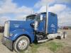 2009 Kenworth Model W-900 Tandem Axle Tractor ; VIN: 1XKWD49X29J239759; with sleeper, broken key in ignition, engine missing parts, missing interior,