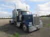 2009 Kenworth Model W-900 Tandem Axle Tractor ; VIN: 1XKWD49X29J239759; with sleeper, broken key in ignition, engine missing parts, missing interior, - 3