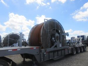 2012 Total Equipment Model 3097-0022 Coil Tubing Trailer ; VIN: 1B9SD4845CF946213; with Blackstone Quad-Axle Trailer, 130,000 GVWR, Coil Reel 3089-008