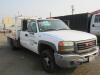 2004 GMC 3500 DURAMAX DIESEL EXTENDED CAB FLAT BED TRUCK , 343497 MILES, VIN# 1GDJC39214E375529 (247) - 3
