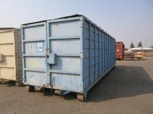 24FT ROLL OFF DOUBLE DOOR SHIPPING CONTAINER