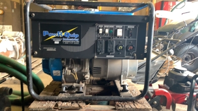 POW R - QUIP INDUSTRIAL GENERATOR 8HP, MODEL: PQ-6000H