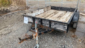 BALL HITCH TRAILER APPROX. 9FT ( NO TITLE)