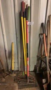 LOT OF ASST BOW RAKES