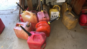 (9) GAS TANKS AND (3) DIESEL TANKS