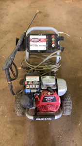 SIMPSON PRESSURE WASHER 3300 PSI W/ HONDA GC 190 MOTOR