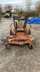 SCAG TURF TIGER STT61 ZERO TURN RIDING LAWN MOWER W/ KAWASAKI WATER COOLED ENGINE