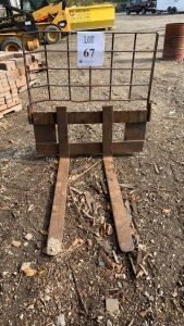 46" PALLET FORKS FOR LOADER