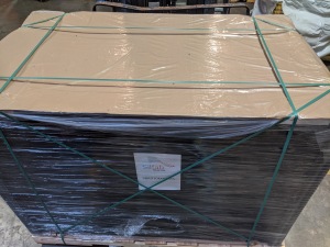 (2) pallets containing a total of (36) "New" Solar Panels by Silfab Solar, 310W, Model SBA310M5AM5 (Black), fully banded & wrapped for transport (loca