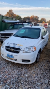 2010 Chevy Aveo LT, Doors = 4, VIN = Kl1td5de6ab125845, (BATTERY NEEDS TO BE CHARGED), (unit 449) (Location: 879 F Street, suite 110, West Sacramento, CA 95605)