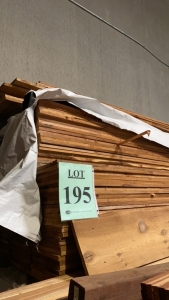Lot (qty. 125) Wood 1x 11 3/8x 94 (Location: 879 F Street, suite 110, West Sacramento, CA 95605)