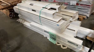 Lot Asstd Plastic Fencing Parts, (Some On Top Of Container) (Location: 879 F Street, suite 110, West Sacramento, CA 95605)