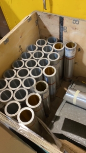 Lot (qty. 26) Aluminum Flashing Rolls, 20 x 50 and (qty. 1) Aluminum Roll 20 x 25 (Location: 879 F Street, suite 110, West Sacramento, CA 95605)
