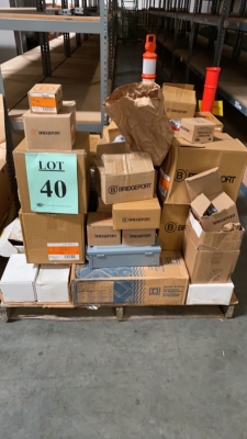 Lot Asst'd Electric Supplies, EMT Couplings, Conduit Body Assembly, Conduit Brushing, Safety Switch box, (1 Pallet), (Location: 879 F Street, suite 11