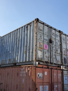 SHIPPING STORAGE CONTAINER(LOCATED AT 2210 S DUPONT DR. ANAHEIM CA 92806)
 20FT 8X20X8.6