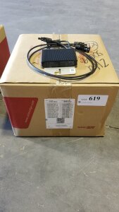 LOT OF 20 PCS SOLAREDGE P30-5NC4RS-MN29 POWER OPTIMIZERS ( 1 CASE NEW)
(LOCATED AT 4530 N WALNUT RD. NORTH LAS VEGAS NV 89081)