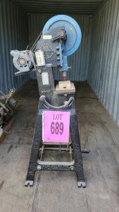 ALVA F ALLEN M-BT-5 5TON METAL PERFORATOR
(LOCATED AT 4530 N WALNUT RD. NORTH LAS VEGAS NV 89081)