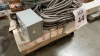 Lot asst'd Electrical supplies , screws, slice plates, stone coat roof hooks, (2 Pallets) (Location: 879 F Street, suite 110, West Sacramento, CA 95605)