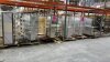 LOT OF 6 TWO SIDED BEAUTY SUPPLY DISPLAY RACKS