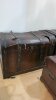LOT OF 2 VINTAGE WOOD CHEST/TRUNK - 4