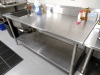 SINGLE BAY STAINLESS STEEL SINK WITH PREP STATION - 3