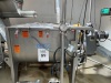 IMPEC 316SS MODEL 3048 PADDLE MIXER, 5 HP MOTOR, THIS MACHINE WAS SPECIAL ORDERED FOR SANITARY FOOD APPLICATION (2012)