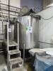 FELDMEIER STAINLESS STEEL VERTICAL INSULATED MASH TANK, 316L, 600 GALLON, DISH BOTTOM, 56" ID W/ SINGLE PIECE BRIDGE & REMOVABLE COVERS, WITH AGITATOR, COMPANY ID: TK-223 (2017)