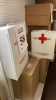 LOT OF (16) ASSTD FIRST AID CABINETS ONLY