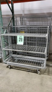 LOT OF 4, 5" STOCK PICKER CART