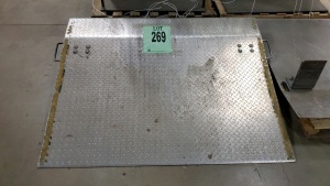 5'x4' ALUMINUM DOCK PLATE