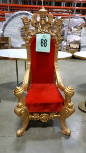 68'' SANTA CLAUS CHAIR