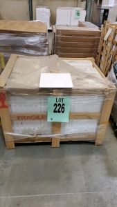 360 sf. LUNARIA POLISH MARBLE TILE, 12x12, 36 CARTONS, (10 TILES EACH)