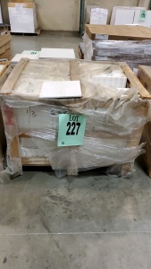 340 sf. LUNARIA POLISH MARBLE TILE, 12x12, 34 CARTONS, (10 TILES EACH)