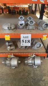 LOT (1) ENARDO ES660 THIEF HATCH W/8 OZ SPRING, (2) ENARDO 4 INCH ES-940 STACK VALVE, (4) JAYCO 2 INCH IN-LINE VENT VALVE MODEL: JV101, (1) JAYCO 3 INCH IN-LINE VENT VALVE, MODEL: JV301, (2) JAYCO 2 INCH STACK VALVE MODEL: JV220, (2) JAYCO 4 INCH IN-LINE 