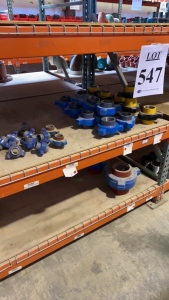 LOT ASST'D HAMMER UNIONS, - 1 INCH, 2 1/2 INCH, AND 4 INCH, - (LOCATION: - 3401 Garden City Hwy Midland, TX 79705)