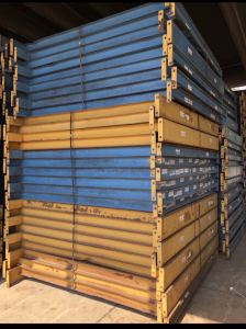 (30) Steel Pallet Rack Shelves 96" D x 102" W *102 N Midway Rd Cordele, GA 31015*