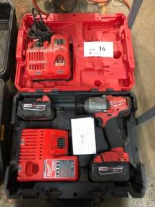 Milwaukee 2852-20 Mid-Torque Impact Wrench + 2 Batteries + 2 Chargers *102 N Midway Rd Cordele, GA 31015*