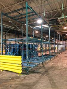 (13) Sections Pallet Racking; (14) Uprights 184" Tall x 96" Deep; (34) Shelves 96" Deep x 102" Wide; *102 N Midway Rd Cordele, GA 31015*