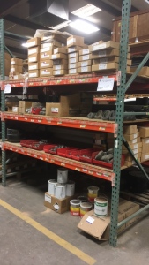 LOT OF MISC FLANGE INSTALLATION KITS, ELBOWLETS, THREADOLETS, WELD CAPS, VARIOUS WELDOLETS, MASTIC, PIPE PRIMER.
AS SHOWN, ALL ON 1 SECTION OF PALLET RACK.
APPROXIMATELY 580 PIECES. PALLET RACK NOT INCLUDED.
LOCATED IN CARLSBAD NM.