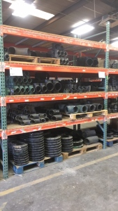 LOT OF MISC RF THD FLANGES, WELD TEES, WELD ELBOWS.
APPROXIMATELY 420 PIECES, AS SHOWN.
ALL ON 1 SECTION OF PALLET RACK AND FLOOR.
PALLET RACK NOY INCLUDED.
LOCATED IN CARLSBAD NM.