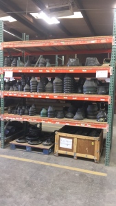 LOT OF MISC CONICAL WELD REDUCERS, WELD TEES, AND FLANGES. APPROXIMATELY 340 PIECES. AS SHOWN
ALL ON 1 SECTION OF PALLET RACK AND FLOOR.
PALLET RACK NOT INCLUDED.
LOCATED IN CARLSBAD NM.