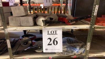 LOT OF (9) ASSTD BUTTERFLY VALVES & 2 LAMOT VALVE & ARRESTORL: 2 INCH, 6INCH, 8 INCH (LOCATION: Jourdanton, TX)