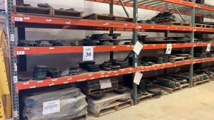 LOT OF ASSTD FLANGES: 1.5 INCH, 2 INCH, 3 INCH, 4 INCH, 1 INCH, 8 INCH (LOCATION: Jourdanton, TX)