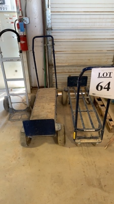 LOT OF (3) HAND TRUCKS (LOCATION: Jourdanton, TX)