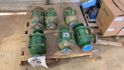 LOT OF (6) ENARDO FLAME ARRESTORS: (3) MODEL 70802/D AAF, (1) MODEL: 70803/D A4F & (2) MODEL: 70802/D A4F (LOCATION: Jourdanton, TX)