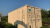 SHIPPING CONTAINER ON SKID APROX 19FT WITH METAL SHELVING, ASSTD BOLTS, FLANGES, & FITTINGS (LOCATION: Jourdanton, TX) - 4