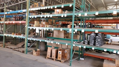 ASST'D FIBERGLASS FITTINGS, FLANGE RINGS, ADAPTERS, COUPLINGS, TEE, SADDLES, REDUCERS, NIPPLES. ( LOCATED IN ODESSA TX )