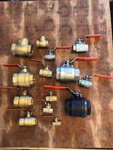 LOT OF MISC VALVE INDEX VALVES.<br/>SIZES FROM 1/4 INCH TO 2 INCH IN BRASS AND STAINLESS STEEL.<br/>BALL VALVES, CHECK VALVES. APPROXIMATELY 652 PIECES.<br/>$14518.78 AT DEALER COST.<br/>LOCATED IN CHICKASHA OK.