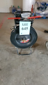 ULINE STRAPPING CART W/ TOOLS ( LOCATED IN ODESSA TX )